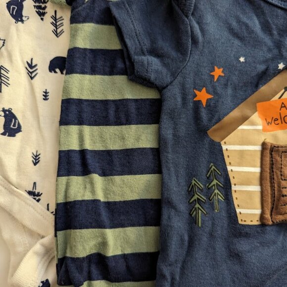 Gerber set of 3 short sleeve onesies - Picture 4 of 4